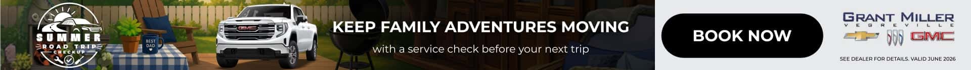 Summer Road Trip checkup -offer