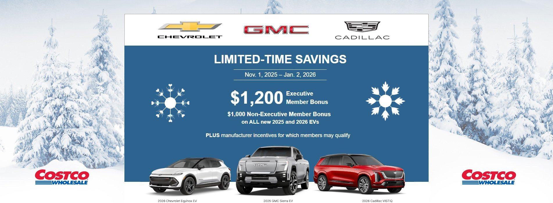 Winter Costco Event at Carter GM Northshore