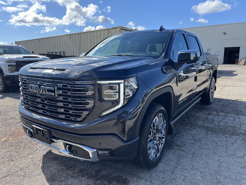 A 2026 GMC Sierra 1500 Denali parked at Woodbine GM