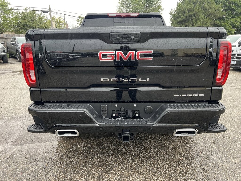 Rear view of the GMC Sierra 1500