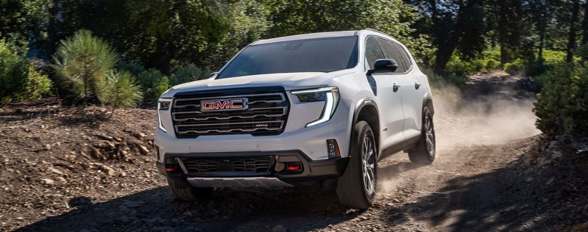 2026 GMC Acadia AT4 Off-Road-Tuned Suspension