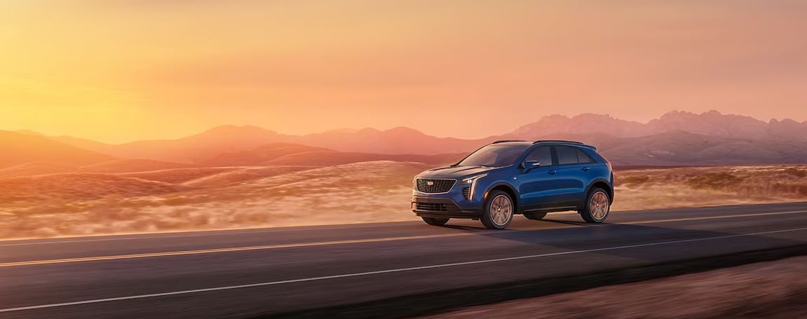 car driving in desert