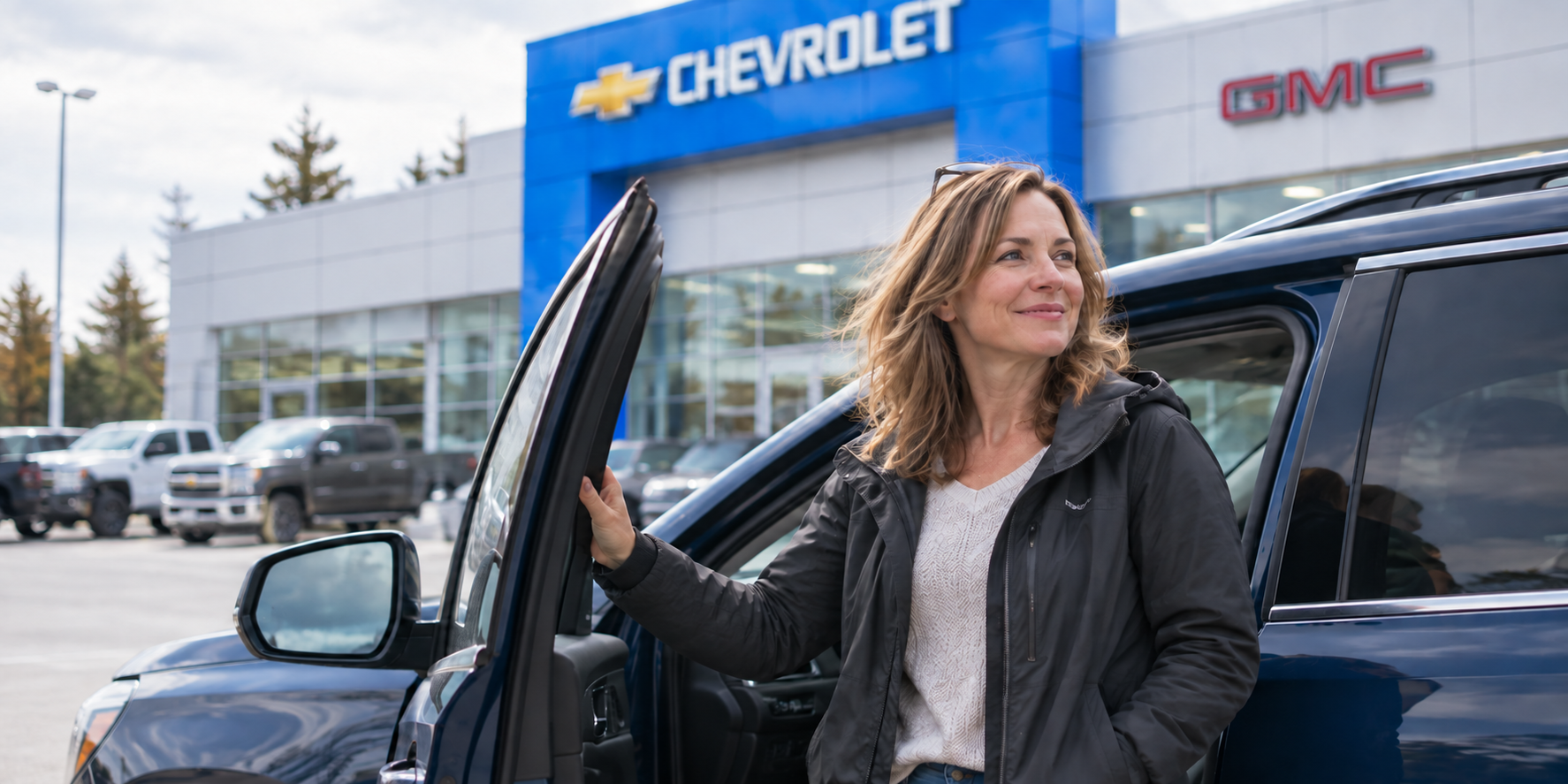 Customer at Island GM