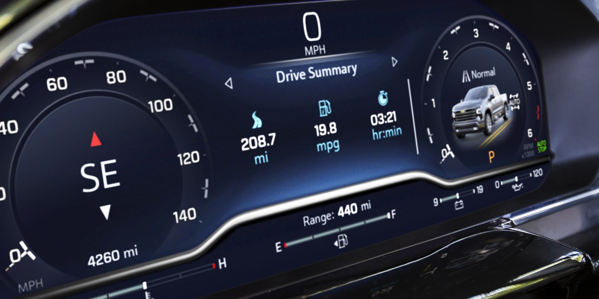 2026 Chevrolet Silverado Dash