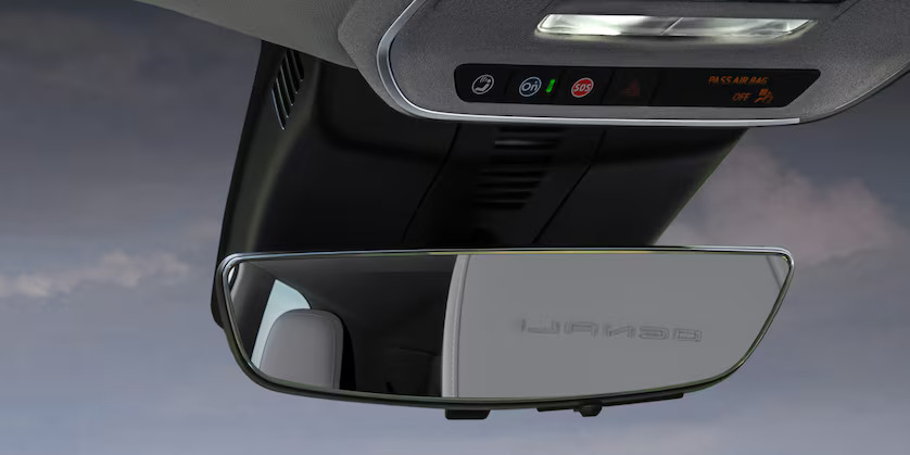 2026 GMC Acadia Denali rear mirror