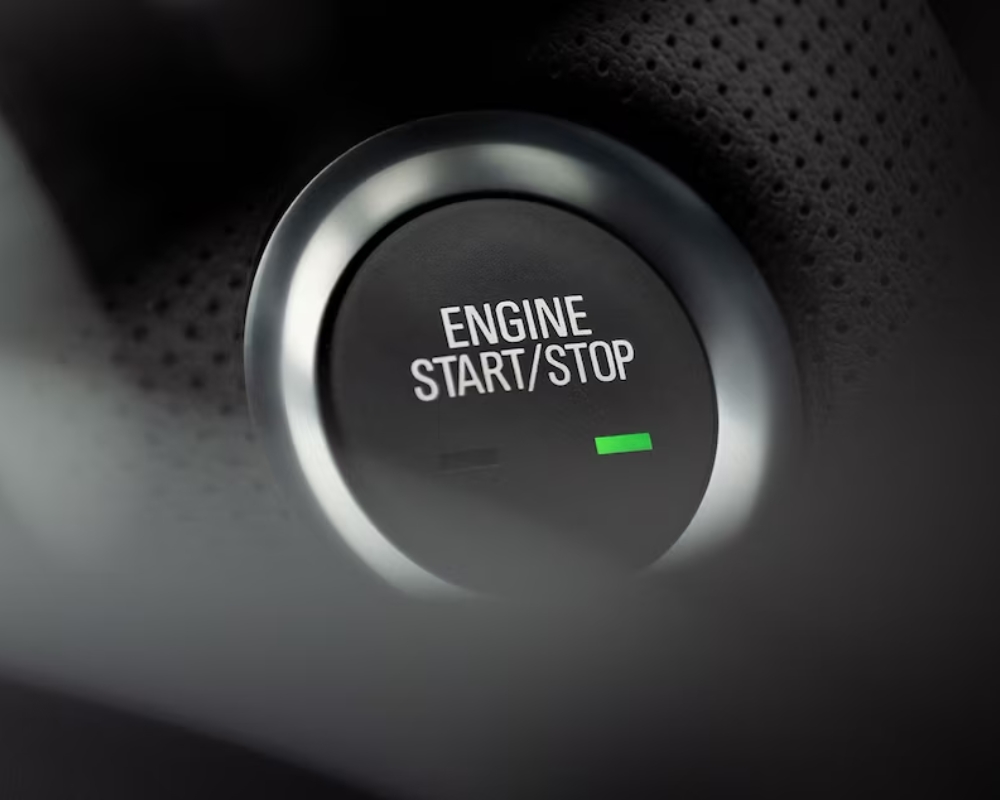 Push to start button