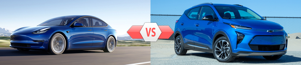 2022 Chevrolet Bolt EUV vs Tesla Model 3 | Myers Ottawa GM
