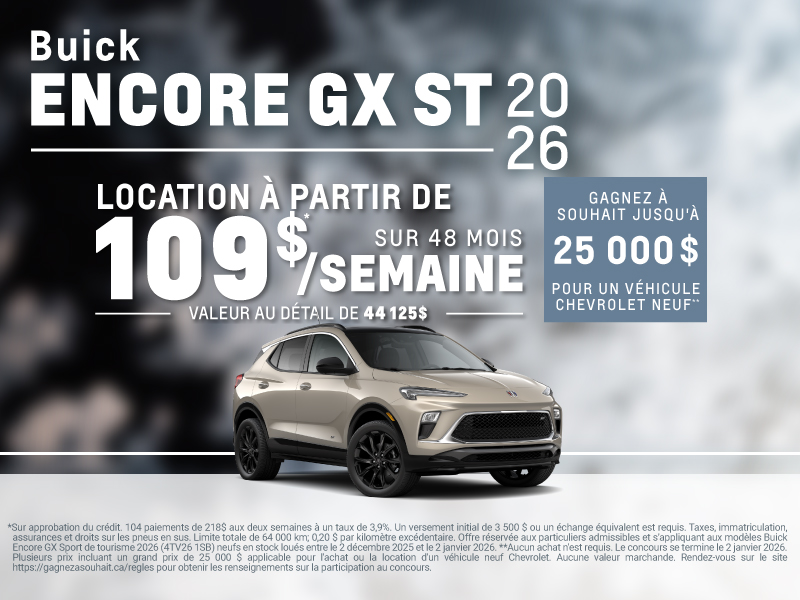 Buick Encore GX 2026