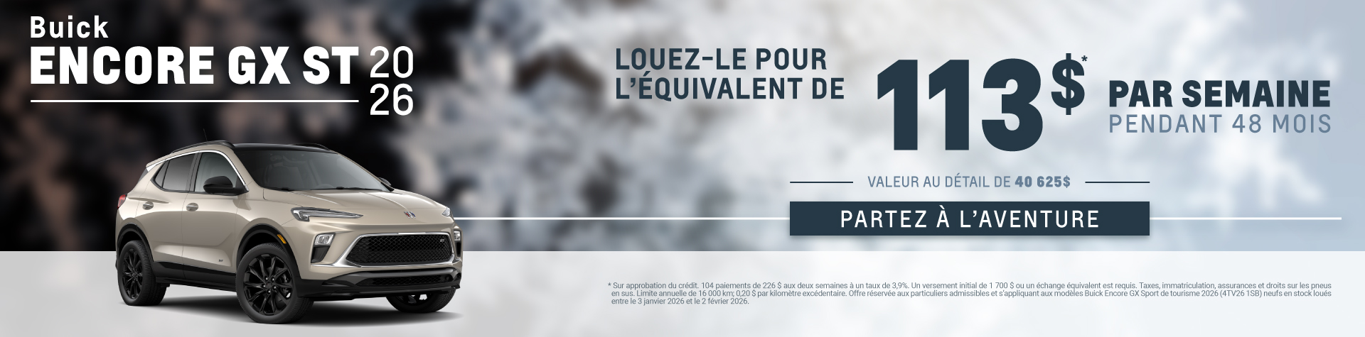 Buick Encore GX 2026