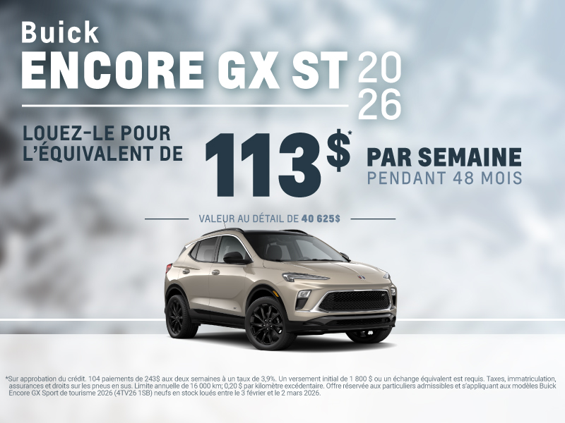 Buick Encore GX 2026