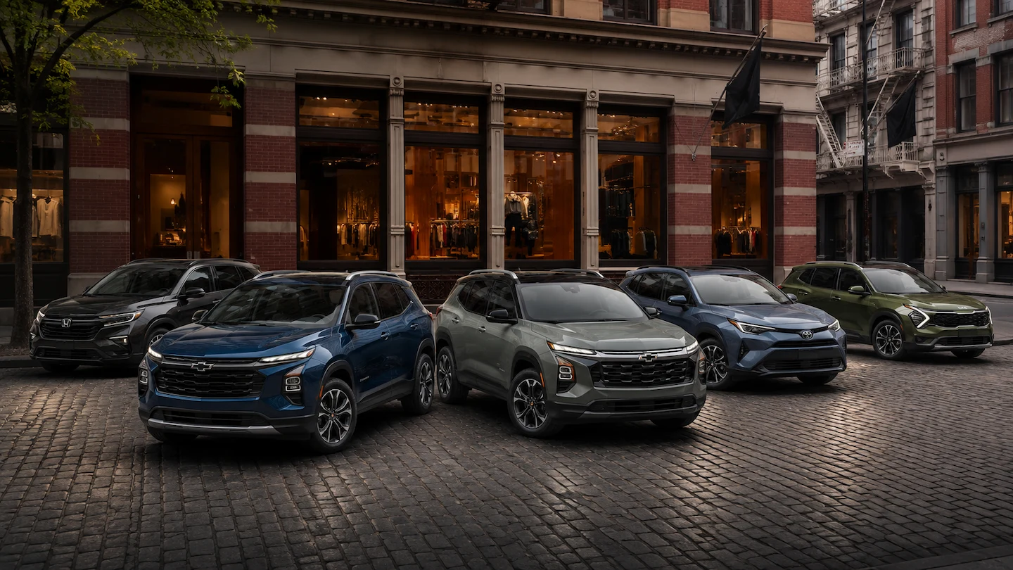 Sélection des meilleurs VUS compacts 2026-2027 stationnés en ville.