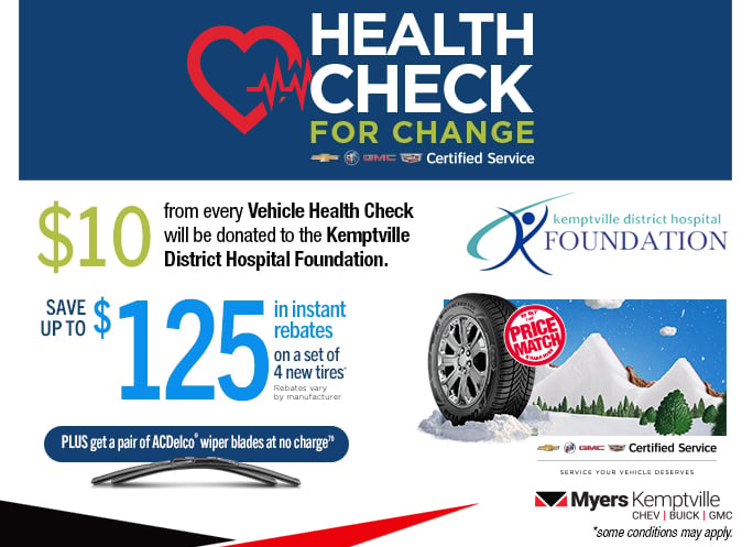 Health Check for Change Update | Myers Kemptville GM