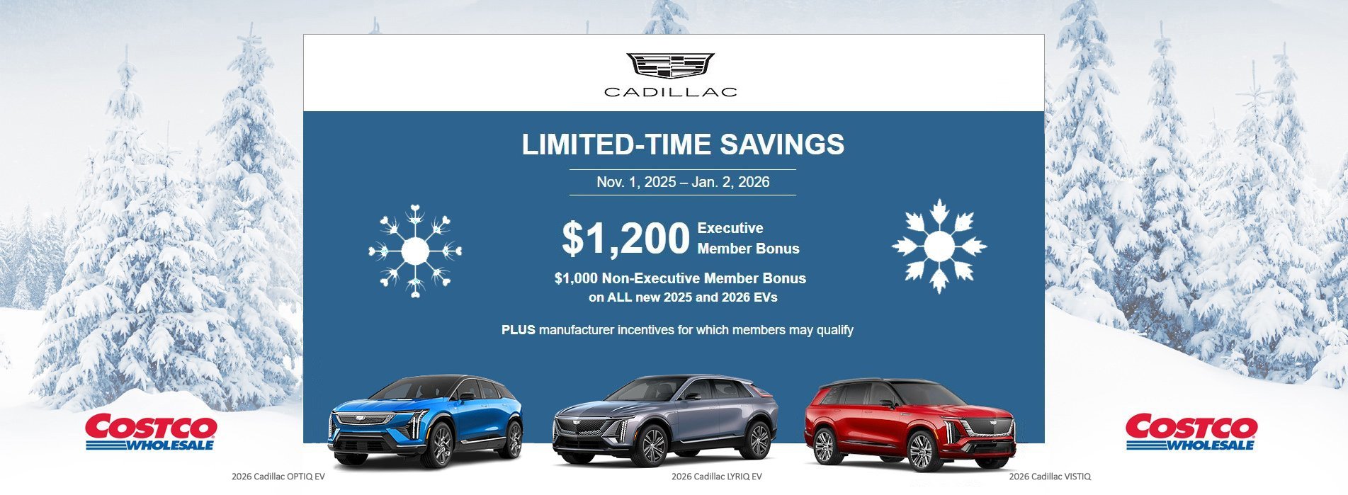 2026 Cadillac Escalade IQ  LYRIQ EV OPTIQ EV VISTIQ EV