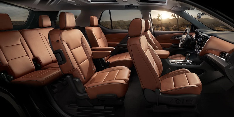 2021 Chevrolet Traverse Interior Style