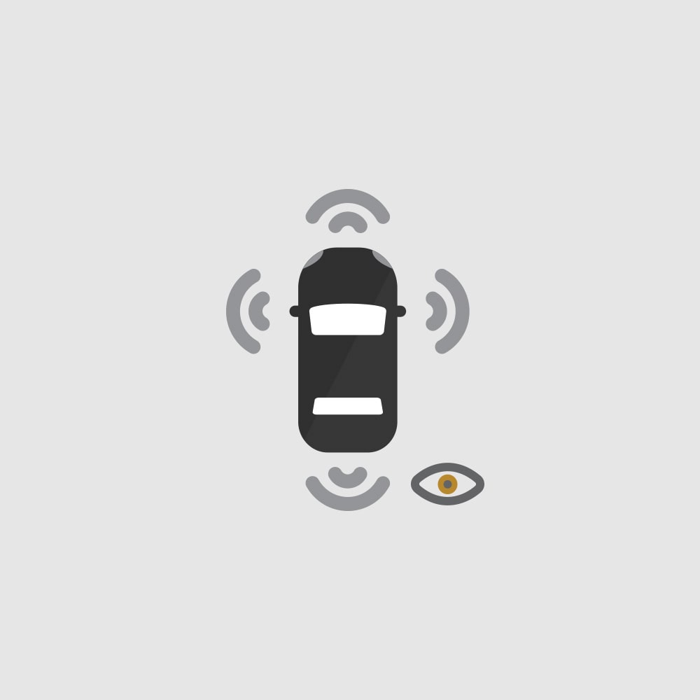 Surround Vision Icon.