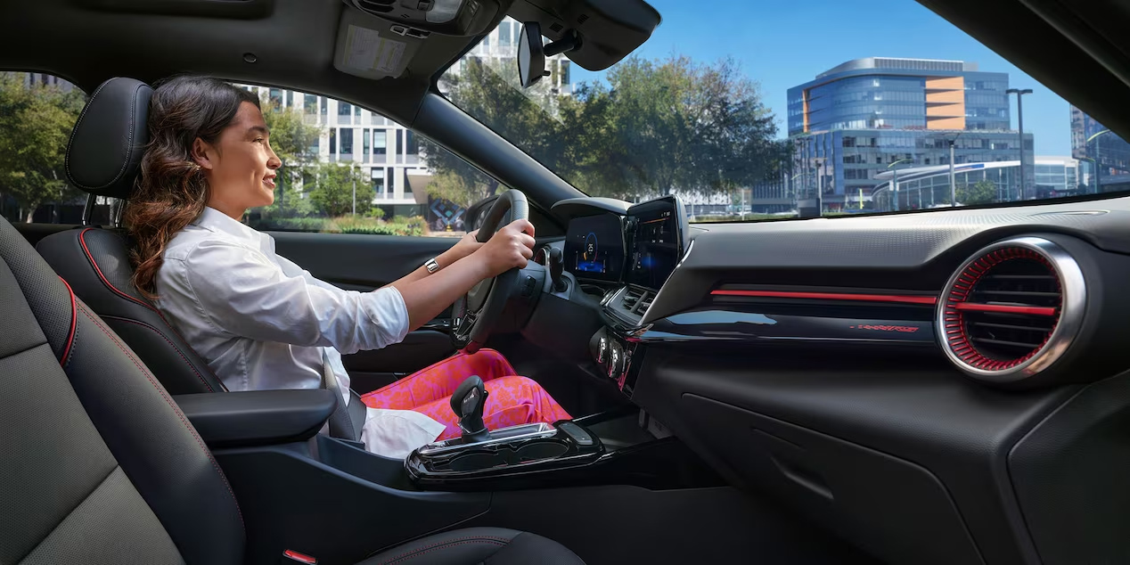 Person Driving the 2024 Chevrolet Trax Person Driving the 2024 Chevrolet Trax - Barnes Wheaton GM South Surrey