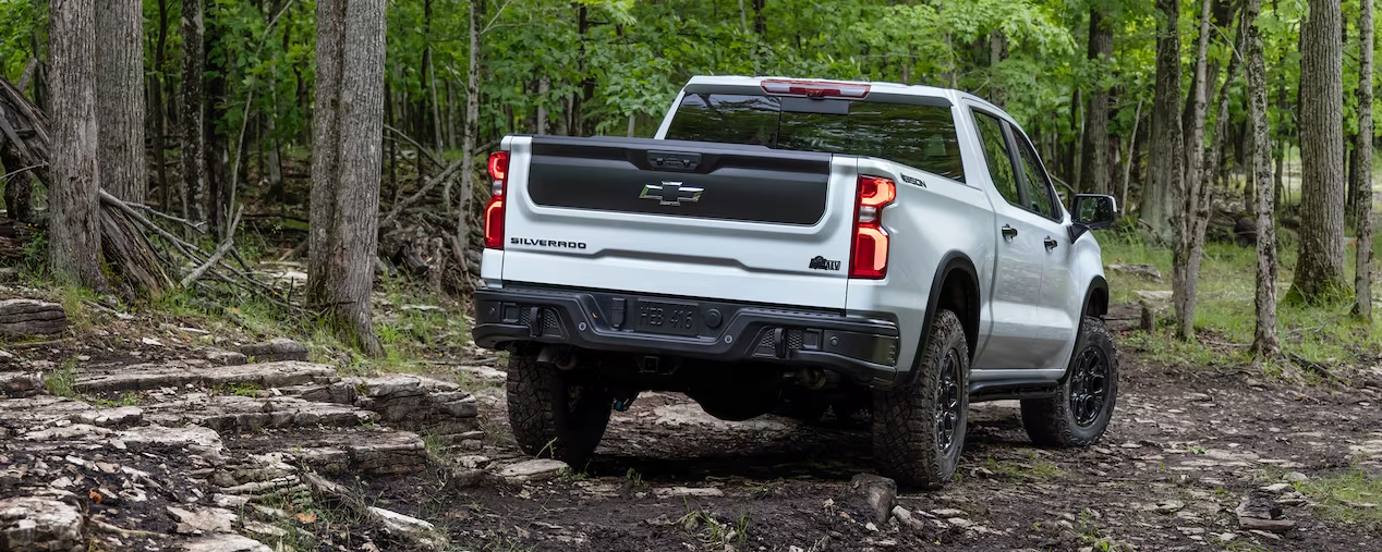 2023 chevrolet silverado 1500 zr2 bison rear in woods slider_widget-84-2