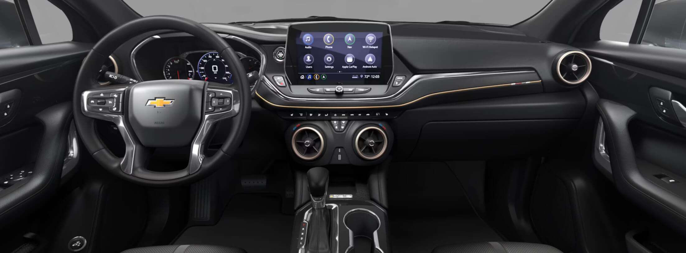 2024-Chevrolet-Blazer INTERIOR black