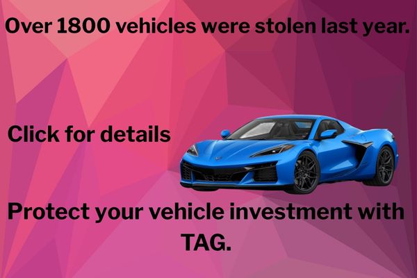 Over 1800 vehicles were stolen last year. (3)